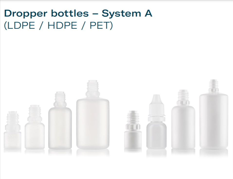 HDPE 5 ml 35046 Ophthalmic and nasal applications